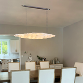 Selenite Pendant Chandelier 47" 59" 71"